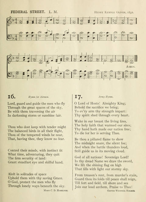 Twenty-Five Hymns for use in Time of War page 11