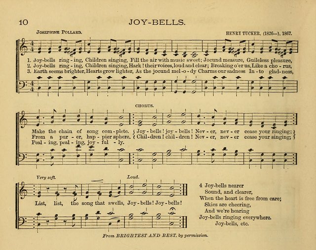 The Alleluia: a collection of hymns and tunes for the church scool, and the mid-week meeting page 10