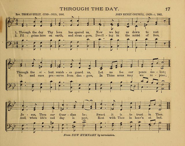 The Alleluia: a collection of hymns and tunes for the church scool, and the mid-week meeting page 17