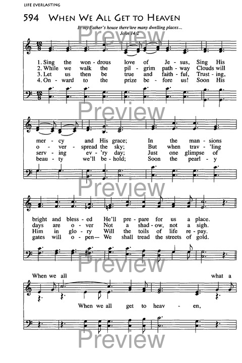 African American Heritage Hymnal page 941