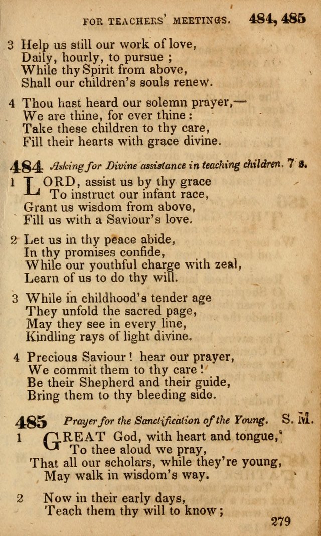 The American Baptist Sabbath-School Hymn-Book page 289