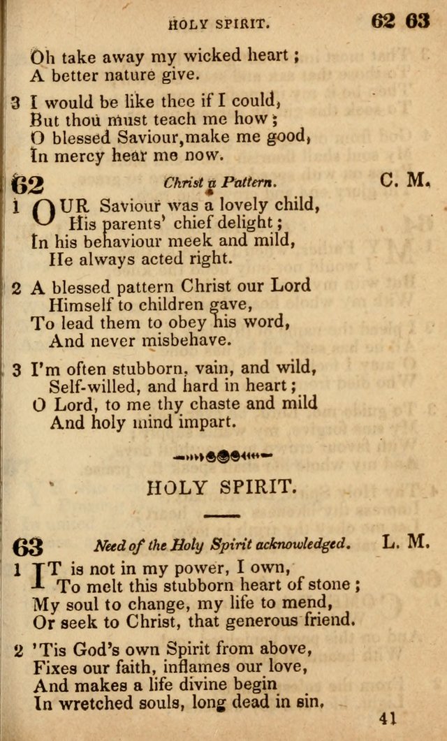 The American Baptist Sabbath-School Hymn-Book page 43