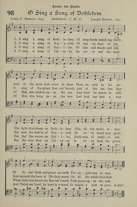 American Church and Church School Hymnal: a new religious educational hymnal page 111