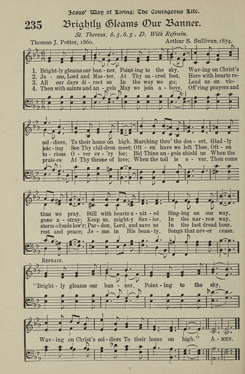 American Church and Church School Hymnal: a new religious educational hymnal page 236