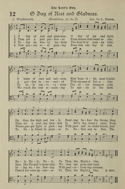 American Church and Church School Hymnal: a new religious educational hymnal page 40