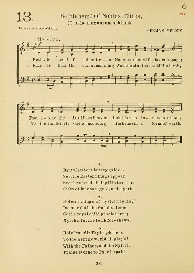 American Catholic Hymnal: an extensive collection of hymns, Latin chants, and sacred songs for church, school, and home, including Gregorian masses, vesper psalms, litanies... page 35