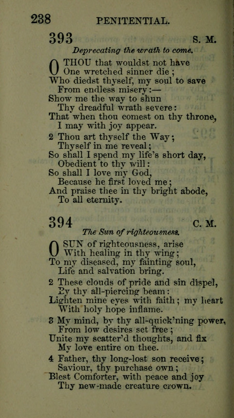 A Collection of Hymns for the use of the African Methodist Episcopal Zion Church in America page 232