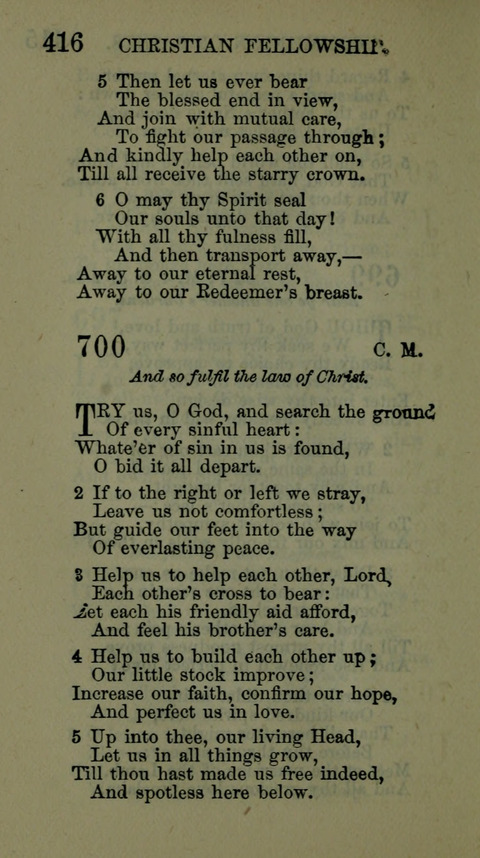 A Collection of Hymns for the use of the African Methodist Episcopal Zion Church in America page 410