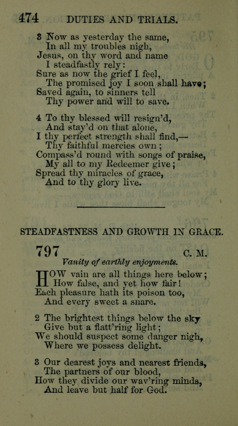A Collection of Hymns for the use of the African Methodist Episcopal Zion Church in America page 468