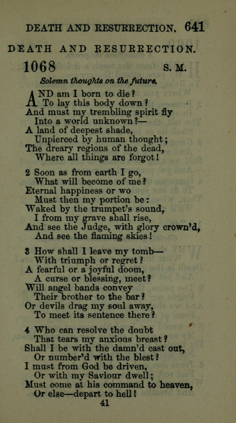 A Collection of Hymns for the use of the African Methodist Episcopal Zion Church in America page 635
