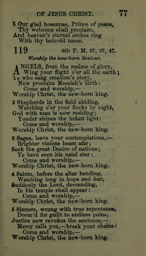 A Collection of Hymns for the use of the African Methodist Episcopal Zion Church in America page 71