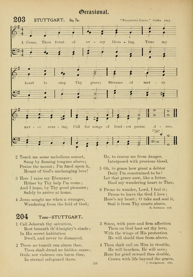 The Academic Hymnal page 157