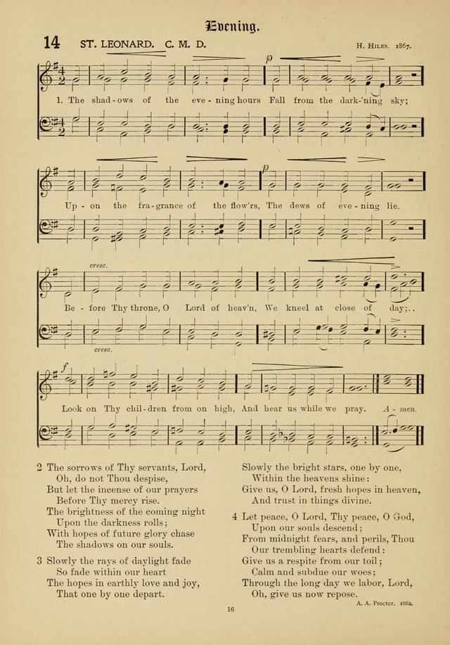 The Academic Hymnal page 17