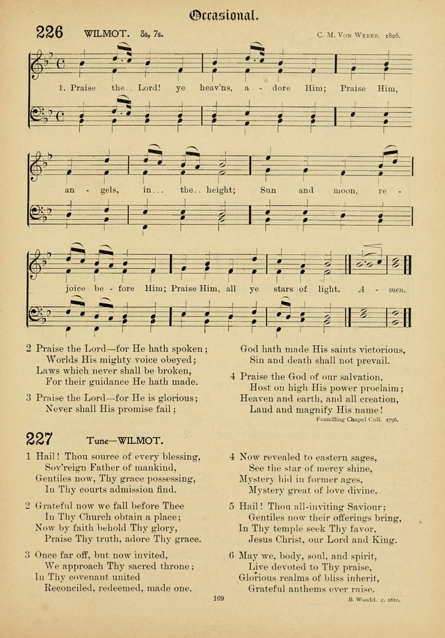 The Academic Hymnal page 170