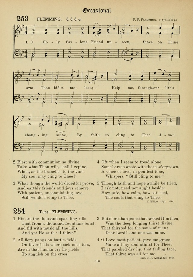 The Academic Hymnal page 187