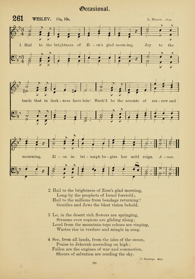The Academic Hymnal page 192