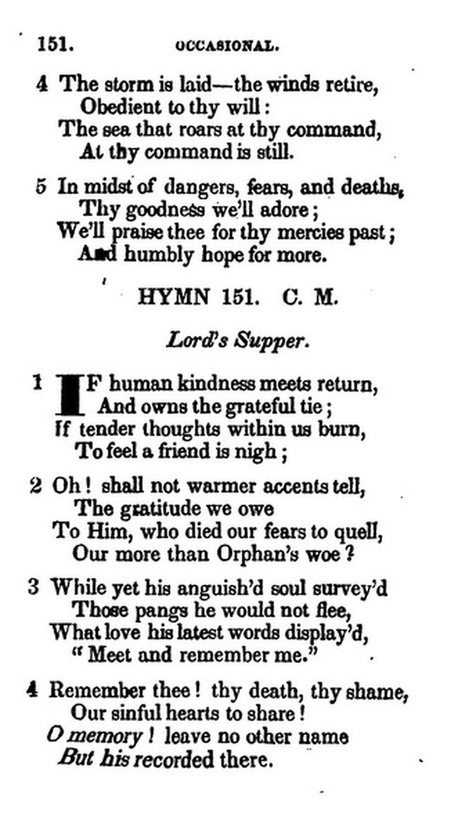 Additional Hymns, Adopted by the General Synod of the Reformed Dutch Church  in North America, at their Session June 1831. 2nd ed. page 125