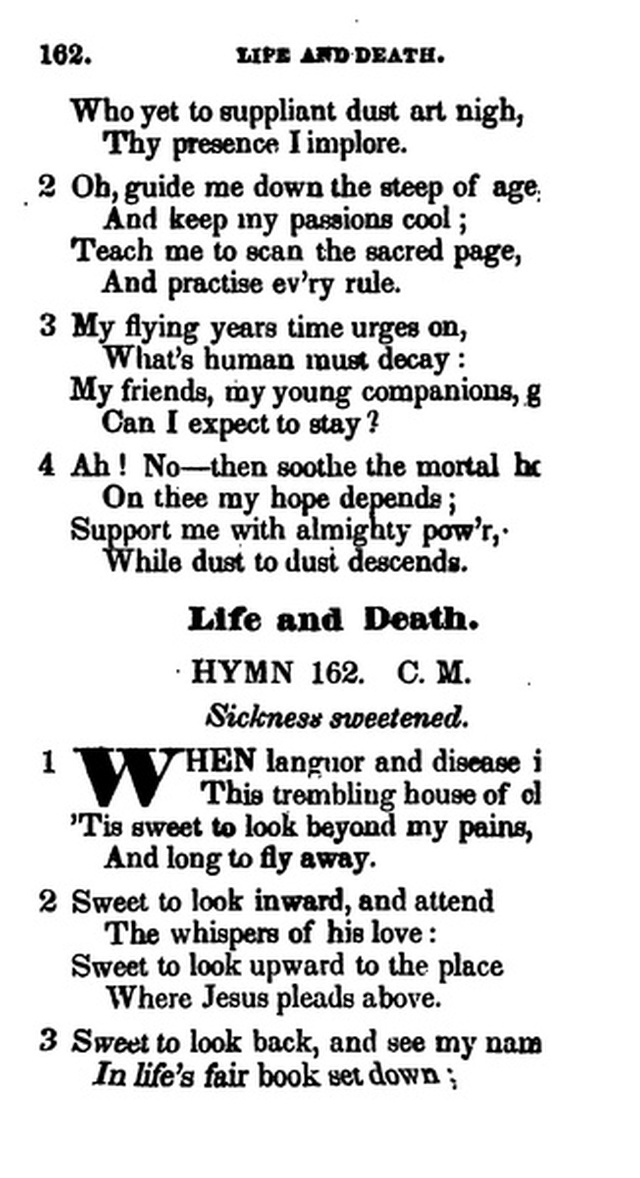 Additional Hymns, Adopted by the General Synod of the Reformed Dutch Church  in North America, at their Session June 1831. 2nd ed. page 133