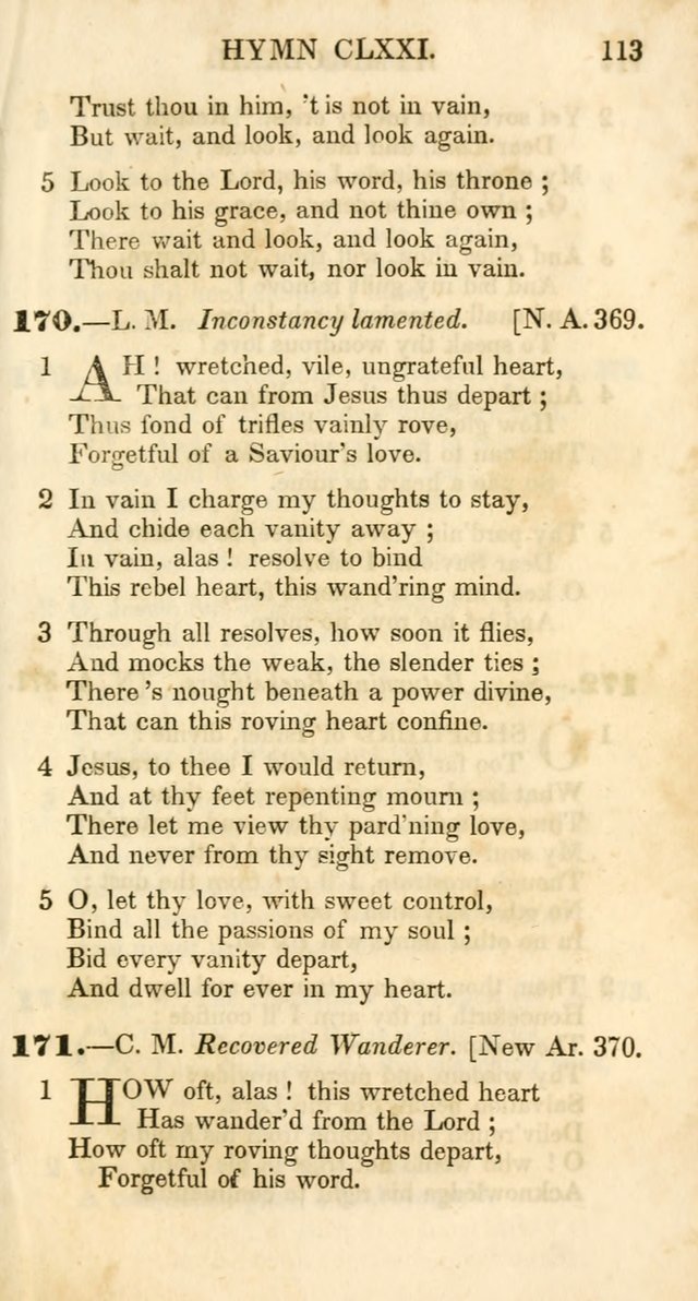 Additional Hymns, Adopted by the General Synod of the Reformed Protestant Dutch Church in North America, at their Session, June 1846, and authorized to be used in the churches under their care page 118