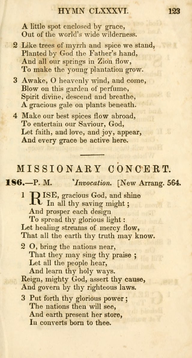 Additional Hymns, Adopted by the General Synod of the Reformed Protestant Dutch Church in North America, at their Session, June 1846, and authorized to be used in the churches under their care page 128