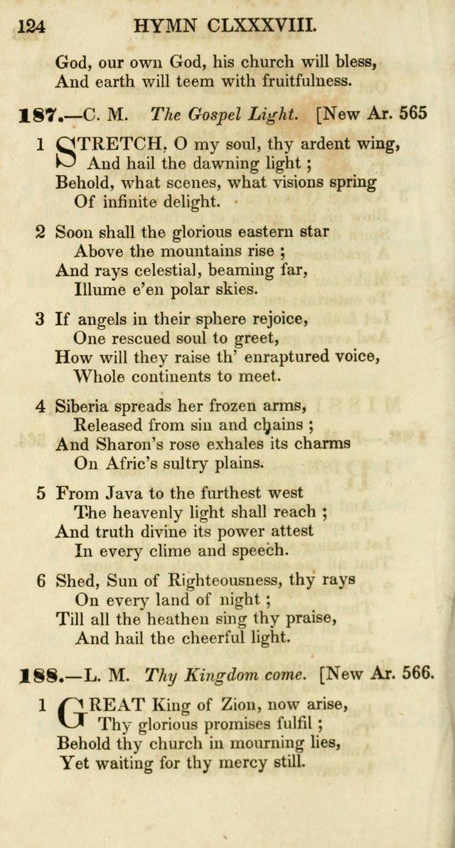 Additional Hymns, Adopted by the General Synod of the Reformed Protestant Dutch Church in North America, at their Session, June 1846, and authorized to be used in the churches under their care page 129