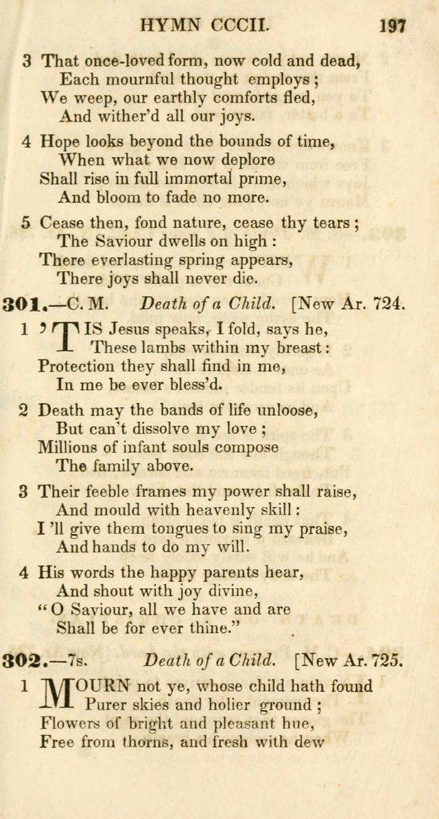 Additional Hymns, Adopted by the General Synod of the Reformed Protestant Dutch Church in North America, at their Session, June 1846, and authorized to be used in the churches under their care page 202