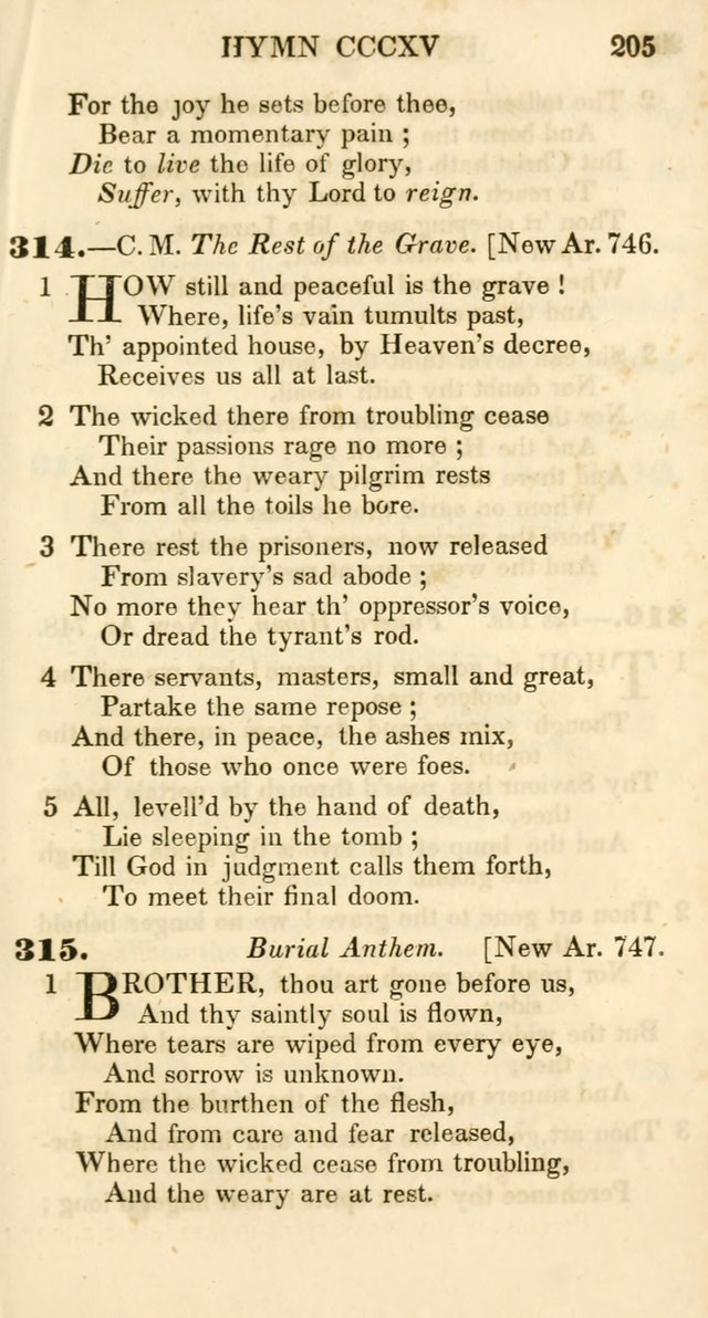 Additional Hymns, Adopted by the General Synod of the Reformed Protestant Dutch Church in North America, at their Session, June 1846, and authorized to be used in the churches under their care page 210