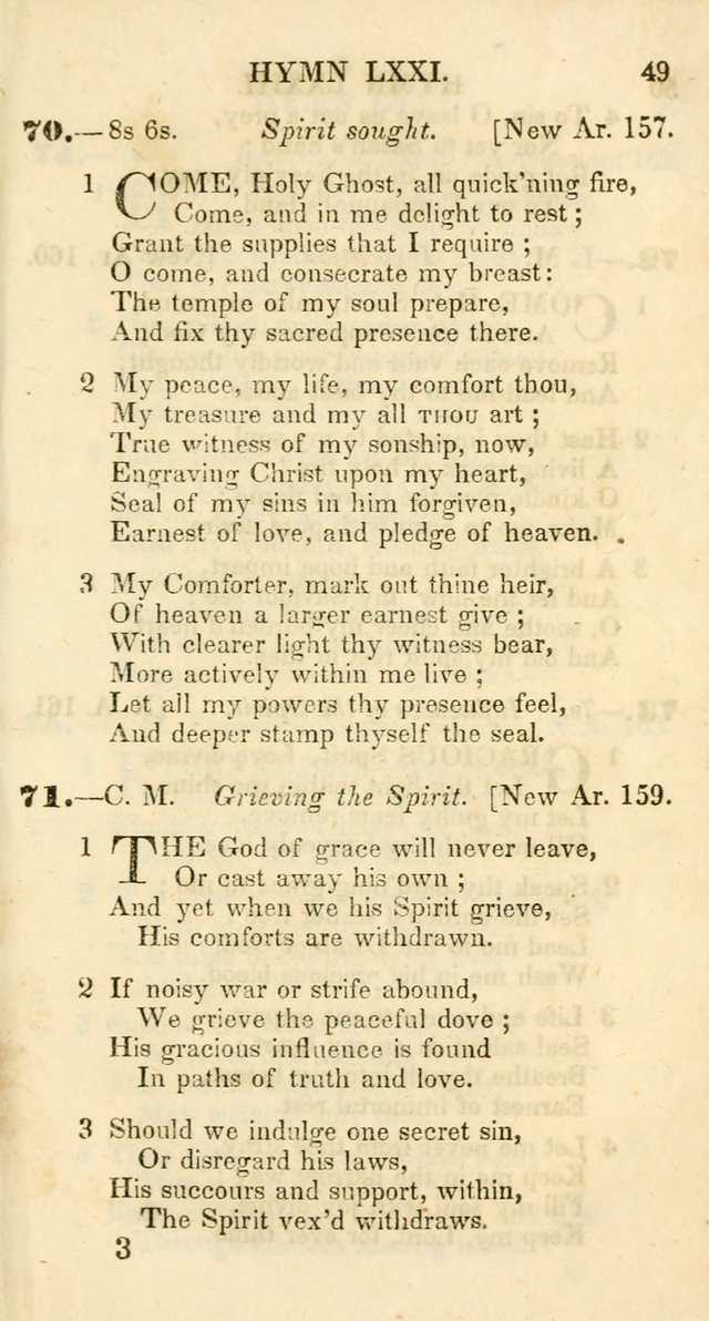 Additional Hymns, Adopted by the General Synod of the Reformed Protestant Dutch Church in North America, at their Session, June 1846, and authorized to be used in the churches under their care page 54