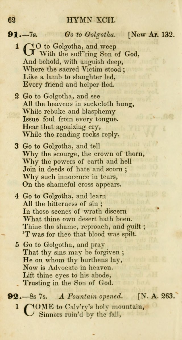 Additional Hymns, Adopted by the General Synod of the Reformed Protestant Dutch Church in North America, at their Session, June 1846, and authorized to be used in the churches under their care page 67