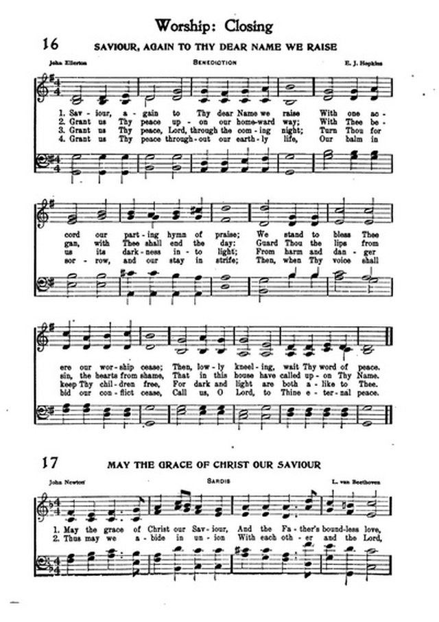 Association Hymn Book: for use in meetings for men page 11