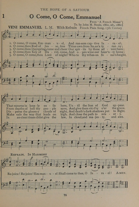 The Abingdon Hymnal: a Book of Worship for Youth page 73