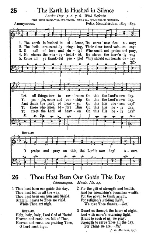 American Junior Church School Hymnal page 19