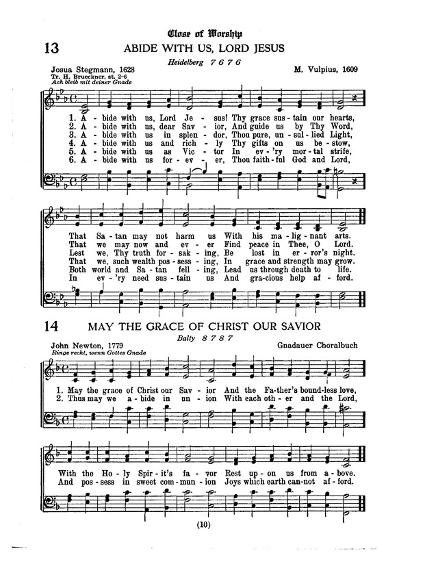 American Lutheran Hymnal page 218