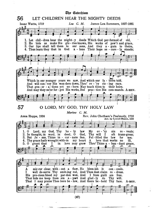 American Lutheran Hymnal page 255