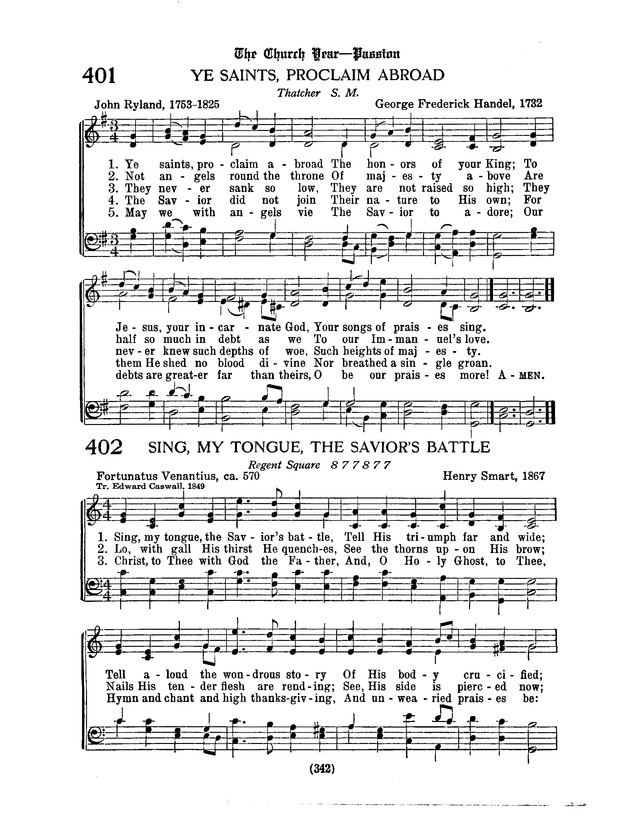 American Lutheran Hymnal page 550