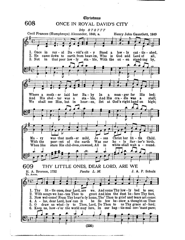 American Lutheran Hymnal page 728