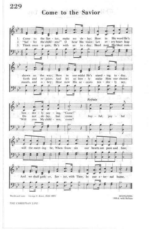 African Methodist Episcopal Church Hymnal page 235