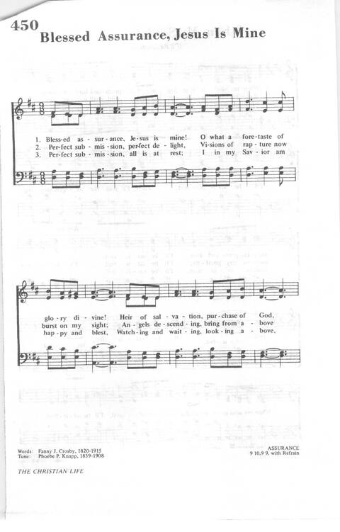 African Methodist Episcopal Church Hymnal page 491