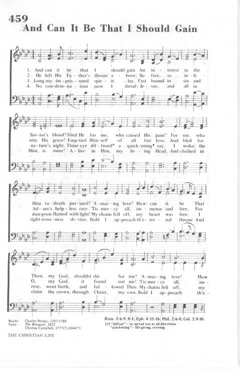 African Methodist Episcopal Church Hymnal page 505