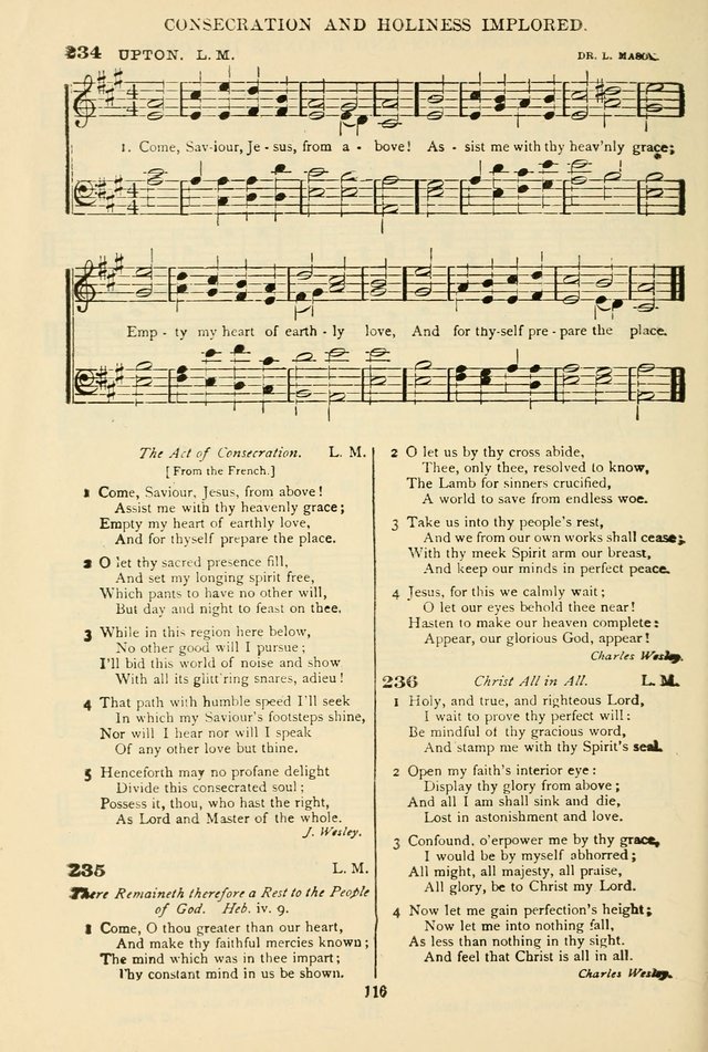 The African Methodist Episcopal Hymn and Tune Book: adapted to the doctrines and usages of the church (6th ed.) page 116