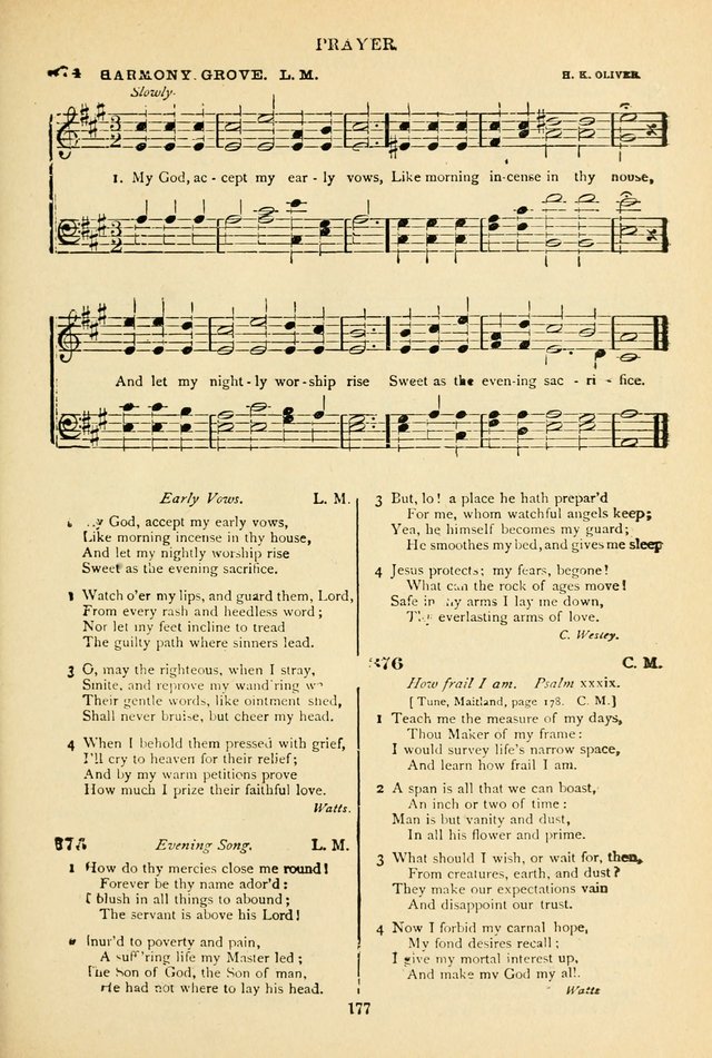 The African Methodist Episcopal Hymn and Tune Book: adapted to the doctrines and usages of the church (6th ed.) page 177