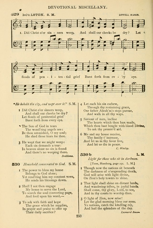 The African Methodist Episcopal Hymn and Tune Book: adapted to the doctrines and usages of the church (6th ed.) page 250