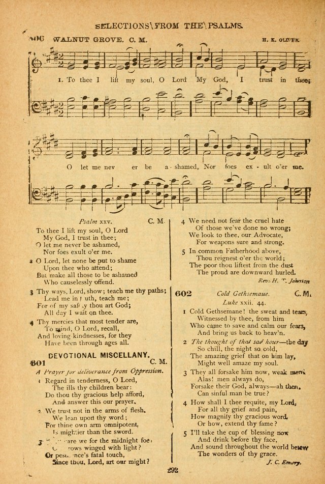 The African Methodist Episcopal Hymn and Tune Book: adapted to the doctrines and usages of the church (6th ed.) page 292