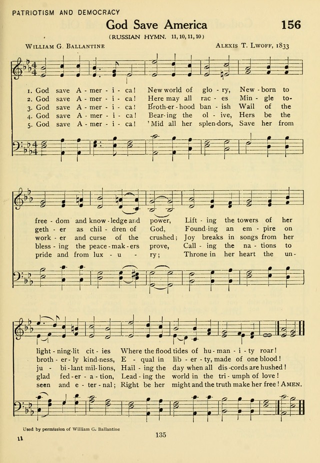 The Army and Navy Hymnal page 135