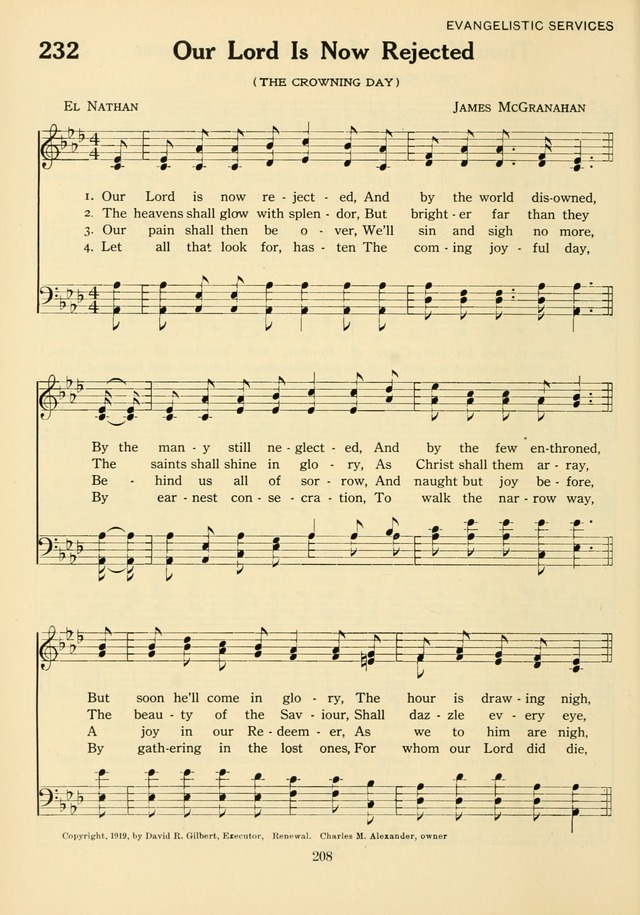 The Army and Navy Hymnal page 208