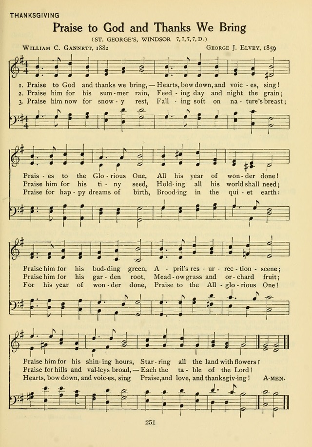 The Army and Navy Hymnal page 251