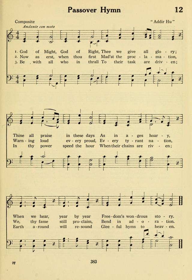 The Army and Navy Hymnal page 383