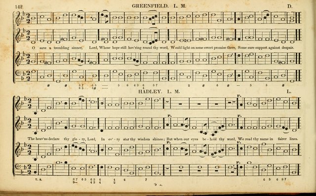 American Psalmody: a collection of sacred music, comprising a great variety of psalm, and hymn tunes, set-pieces, anthems and chants, arranged with a figured bass for the organ...(3rd ed.) page 139