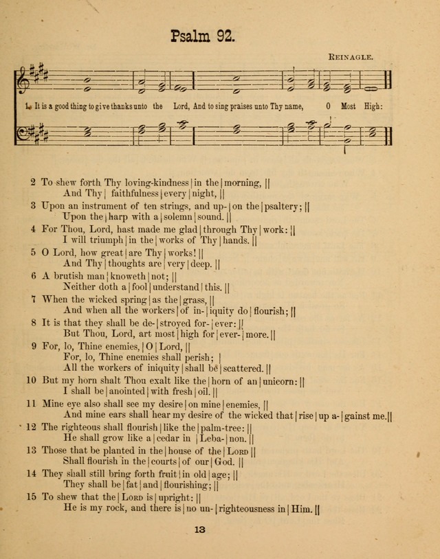 Augsburg Songs for Sunday Schools and other services page 13