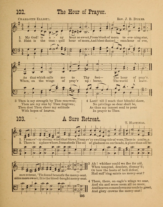 Augsburg Songs for Sunday Schools and other services page 95